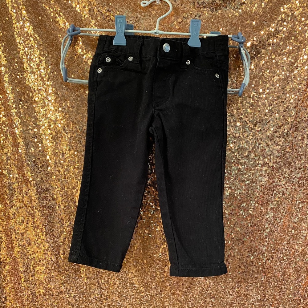 Baby boy black jeans